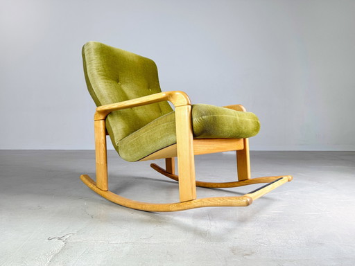 Originele Walter Knoll Midcentury schommelstoel vintage 1960