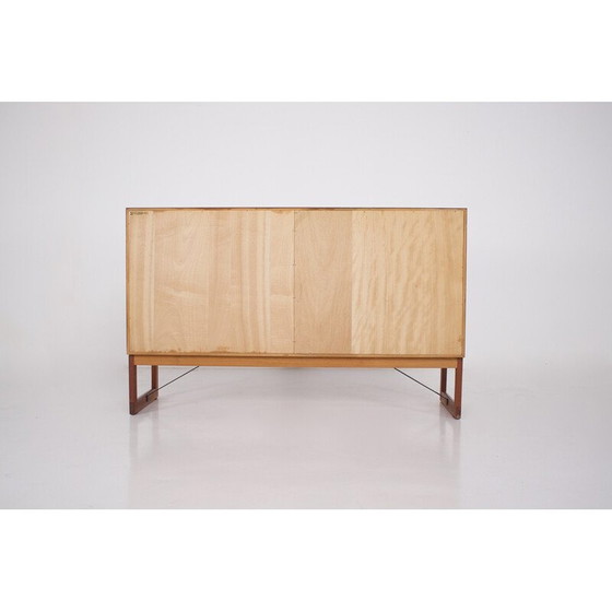 Image 1 of Vintage teakhouten dressoir met schuifdeuren van Børge Mogensen, Zweden 1959