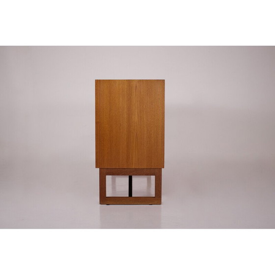 Image 1 of Vintage teakhouten dressoir met schuifdeuren van Børge Mogensen, Zweden 1959