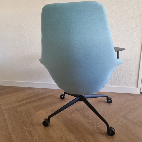 Image 1 of Wilkhahn Lounge Fauteuil Yonda 322/44. Neunzig Grad Design