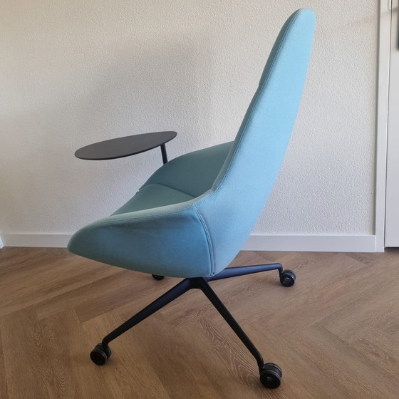 Image 1 of Wilkhahn Lounge Fauteuil Yonda 322/44. Neunzig Grad Design