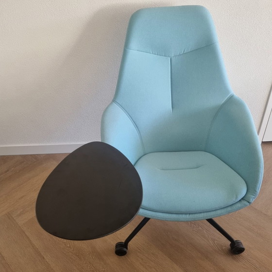 Image 1 of Wilkhahn Lounge Fauteuil Yonda 322/44. Neunzig Grad Design