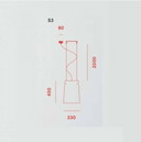 Prandina Sera S3 hanglamp Transpara