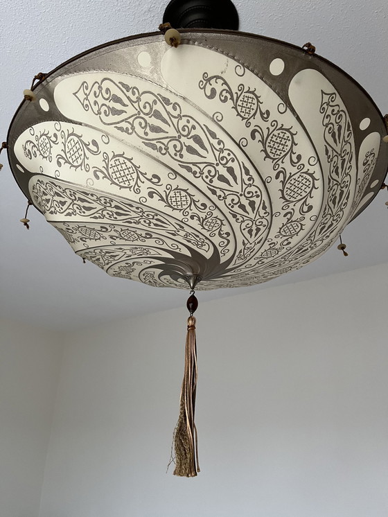 Image 1 of Fortfuny Hanglamp Chandelier Silk Parasol