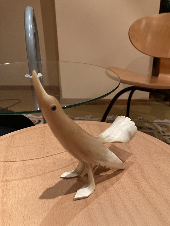 Image 1 of Vintage decoratief vogeltje Mid-century