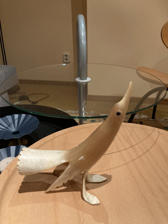 Image 1 of Vintage decoratief vogeltje Mid-century