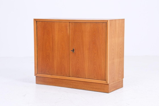 Image 1 of Vintage ladekast uit de jaren 60 | Mid Century kast retro | Opbergmeubel eikenhout