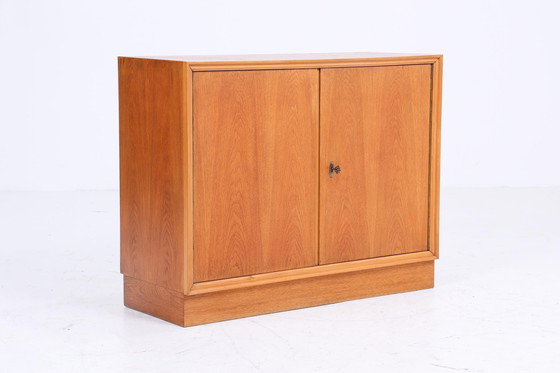 Image 1 of Vintage ladekast uit de jaren 60 | Mid Century kast retro | Opbergmeubel eikenhout