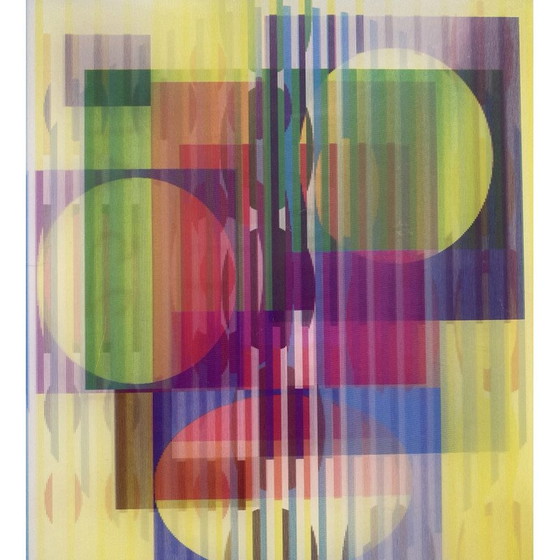 Image 1 of Vintage Yellow Haze agamograaf, 1995