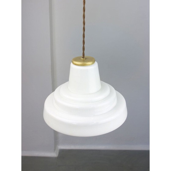 Image 1 of Vintage messing hanglamp, Italië