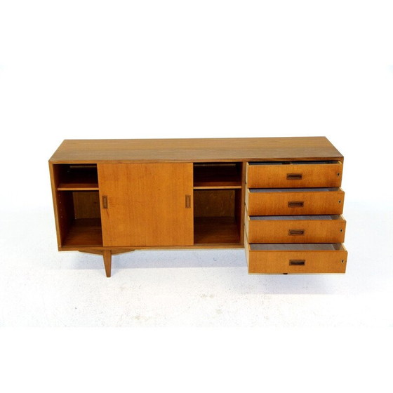 Image 1 of Scandinavisch dressoir van blond teakhout, Zweden 1960