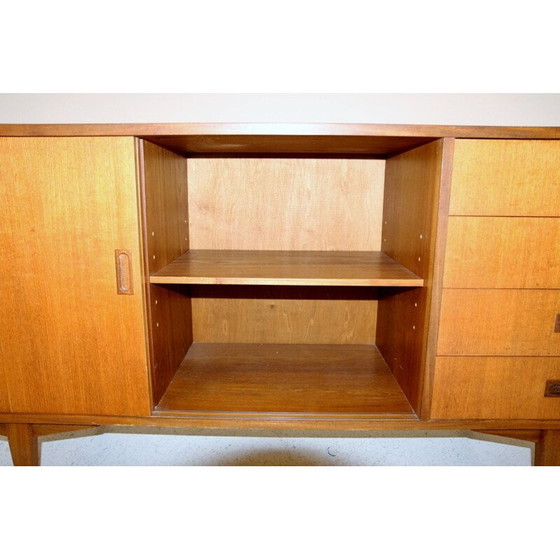 Image 1 of Scandinavisch dressoir van blond teakhout, Zweden 1960