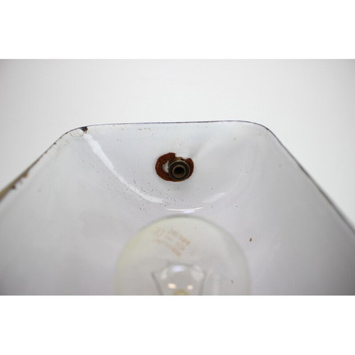 Vintage Art Deco bankiers tafellamp van metaal en messing, Tsjecho-Slowakije 1930