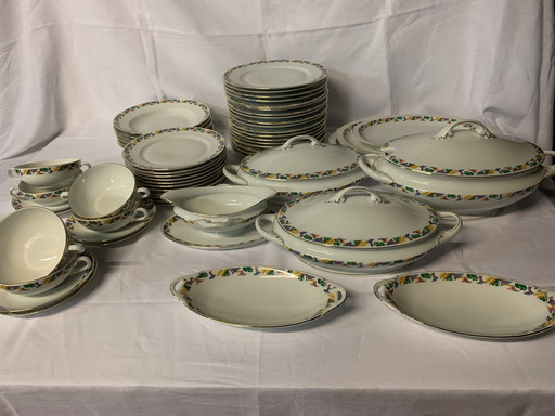 155x Art Deco Servies