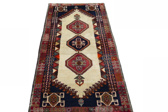 Image 1 of Handgeknoopt Gabbeh nomadisch tapijt - 195 X 89 cm