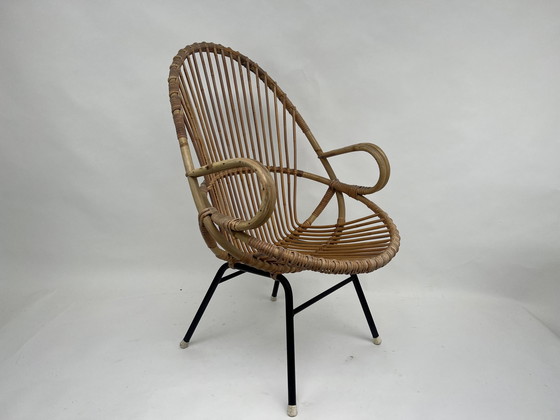 Image 1 of Rohé rattan vintage stoel