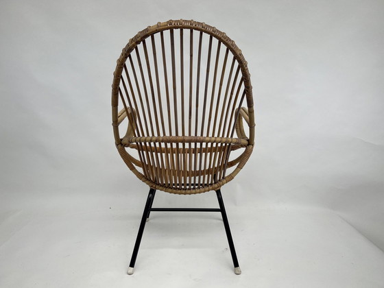 Image 1 of Rohé rattan vintage stoel