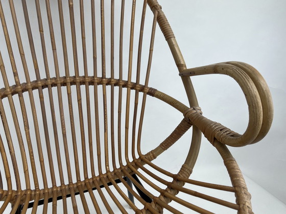 Image 1 of Rohé rattan vintage stoel