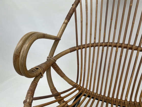 Image 1 of Rohé rattan vintage stoel