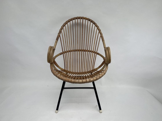 Image 1 of Rohé rattan vintage stoel