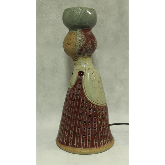 Image 1 of Vintage keramische lamp voor Cab, 1970