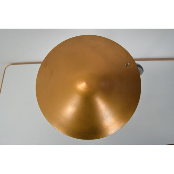 Image 1 of Verstelbare vintage industriële lamp in gelakt metaal van Instala Děčín, Tsjecho-Slowakije 1960