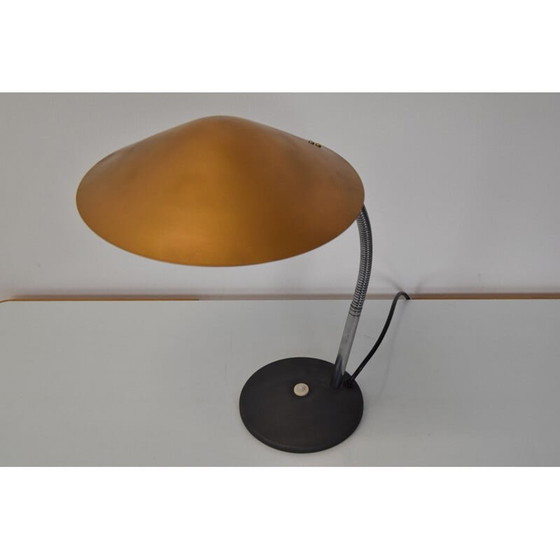 Image 1 of Verstelbare vintage industriële lamp in gelakt metaal van Instala Děčín, Tsjecho-Slowakije 1960