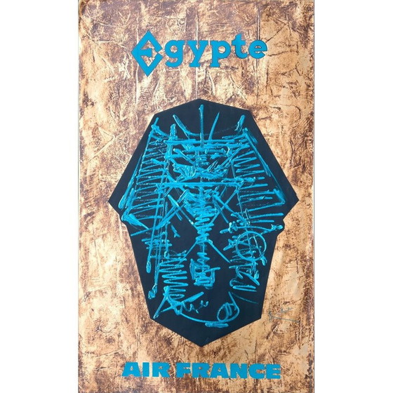 Image 1 of Vintage posters "Air France" van Georges Mathieu, 1960