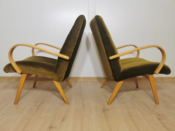 Image 1 of Vintage fauteuils van Jaroslav Smidek