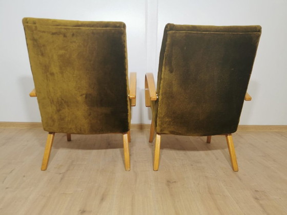 Image 1 of Vintage fauteuils van Jaroslav Smidek