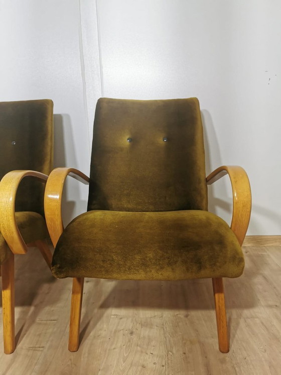 Image 1 of Vintage fauteuils van Jaroslav Smidek