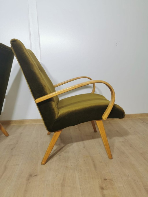 Vintage fauteuils van Jaroslav Smidek