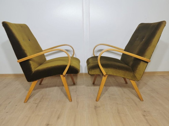 Image 1 of Vintage fauteuils van Jaroslav Smidek