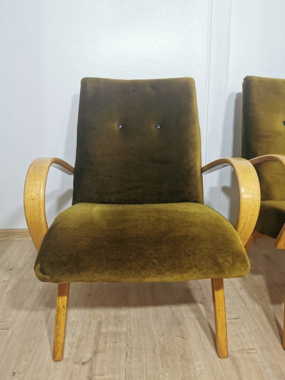 Image 1 of Vintage fauteuils van Jaroslav Smidek