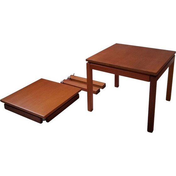 Image 1 of Paar vintage salontafels van Brodrene Andersen, Denemarken 1960