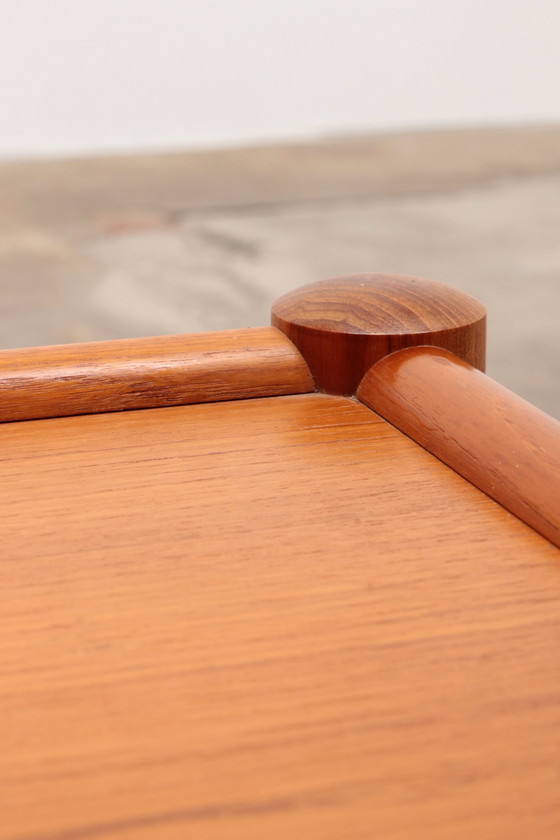 Image 1 of Vintage Teakhouten Salontafel Uit De Jaren 60 In Denemarken