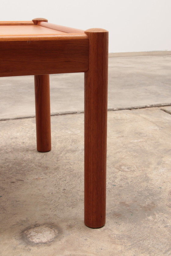 Image 1 of Vintage Teakhouten Salontafel Uit De Jaren 60 In Denemarken