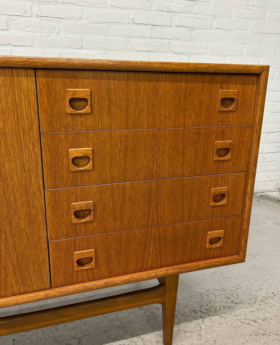 Image 1 of Scandinavisch Vintage Dressoir In Teak