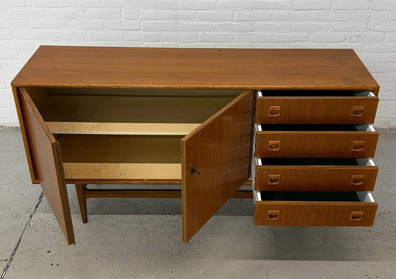 Image 1 of Scandinavisch Vintage Dressoir In Teak