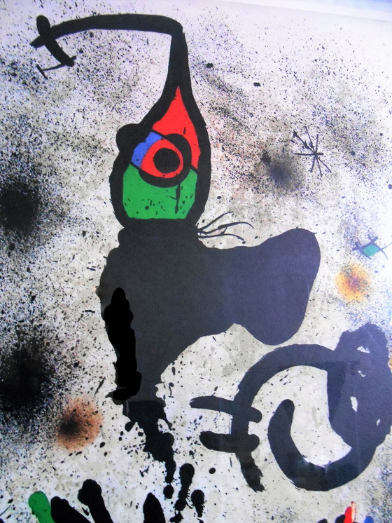 Image 1 of Joan Miró -  originele tentoonstellingsposter