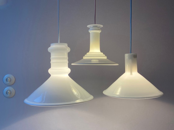 Image 1 of 2X Sidse Werner Apothekers hanglamp van Holmegaard