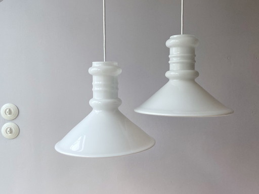 2X Sidse Werner Apothekers hanglamp van Holmegaard