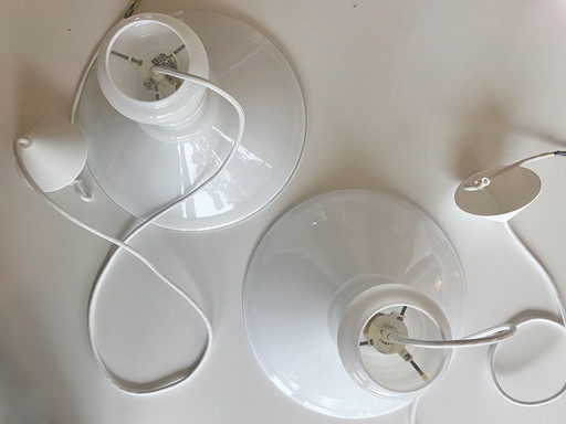 2X Sidse Werner Apothekers hanglamp van Holmegaard