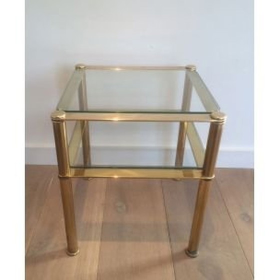 Image 1 of 2 vintage bijzettafeltjes uit de jaren 60