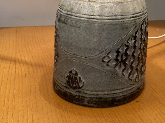 Image 1 of Scandinavische Keramische Lamp Vintage jaren 60