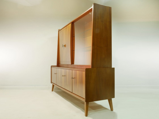 Image 1 of Vintage highboard, woonkamer kast, jaren 60, Duitsland