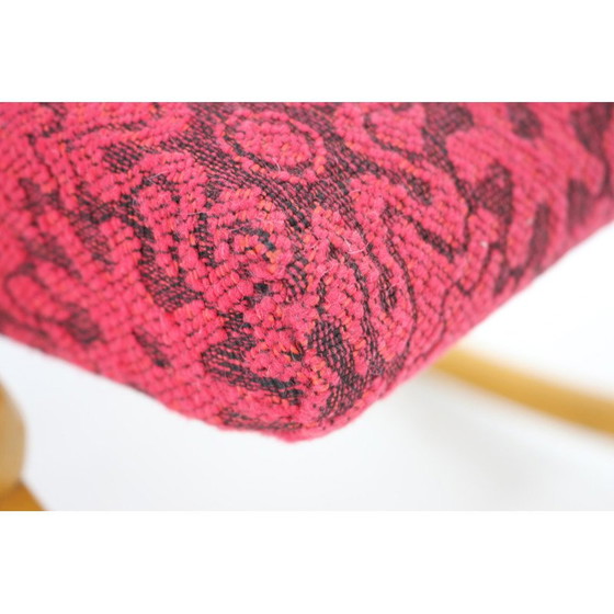 Image 1 of Vintage beukenhouten schommelstoel van Ton, Tsjecho-Slowakije 1970