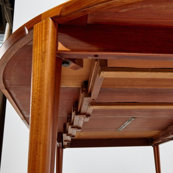 Image 1 of Vintage teakhouten tafel van Henry Rosengren Hansen voor Brande Møbelindustri, 1960