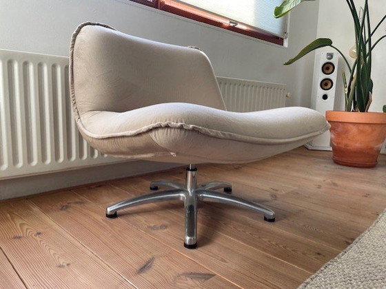 Image 1 of J-Line Fauteuil Beige Velvet