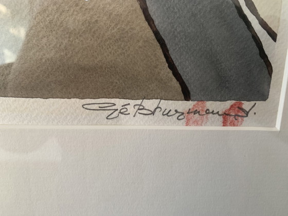 Image 1 of Originele Aquarel Van Gé Brugmans